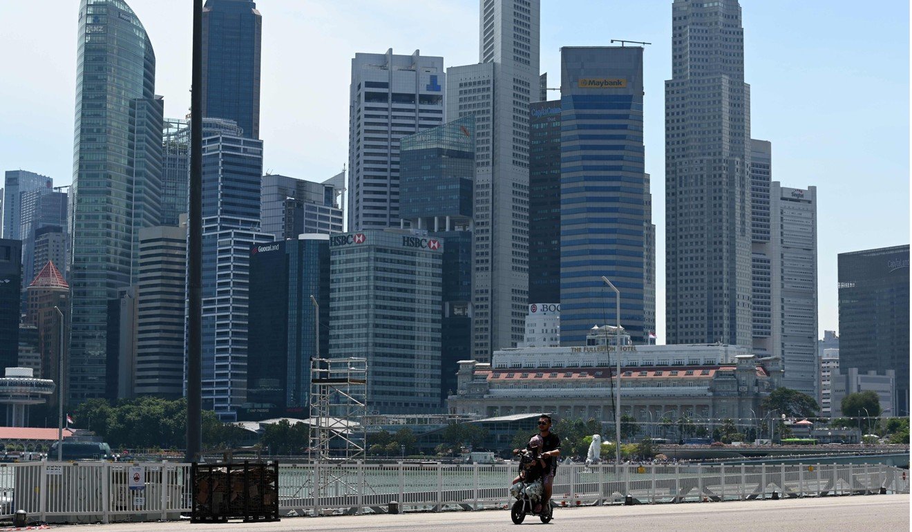 Singapore’s wealthy appearance masks a homelessness issue. Photo: AFP