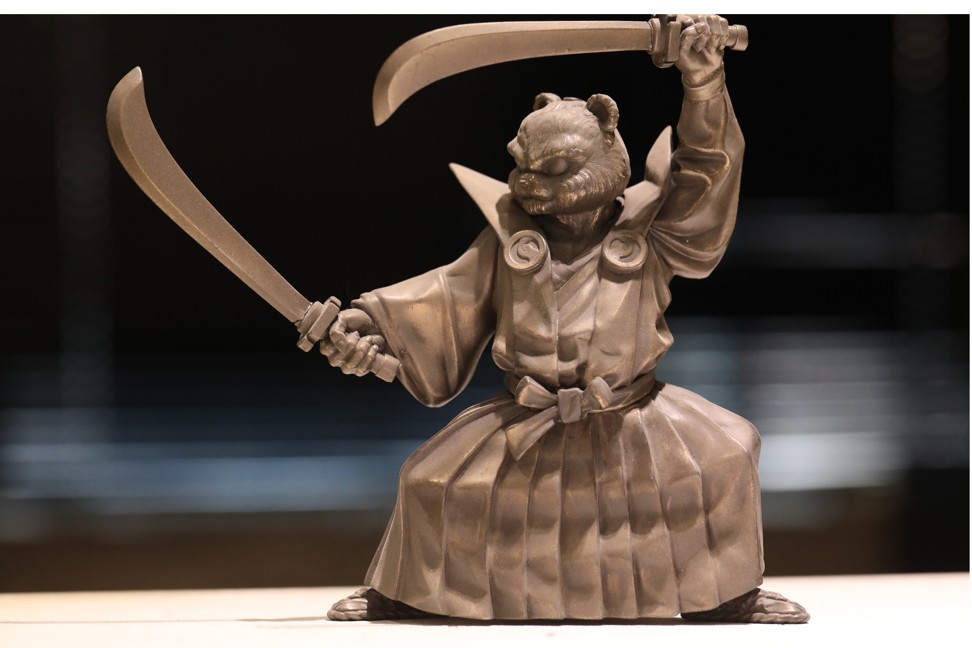 Manas Workshop makes a variety of figurines from movies and animes. Photo: Simon Song