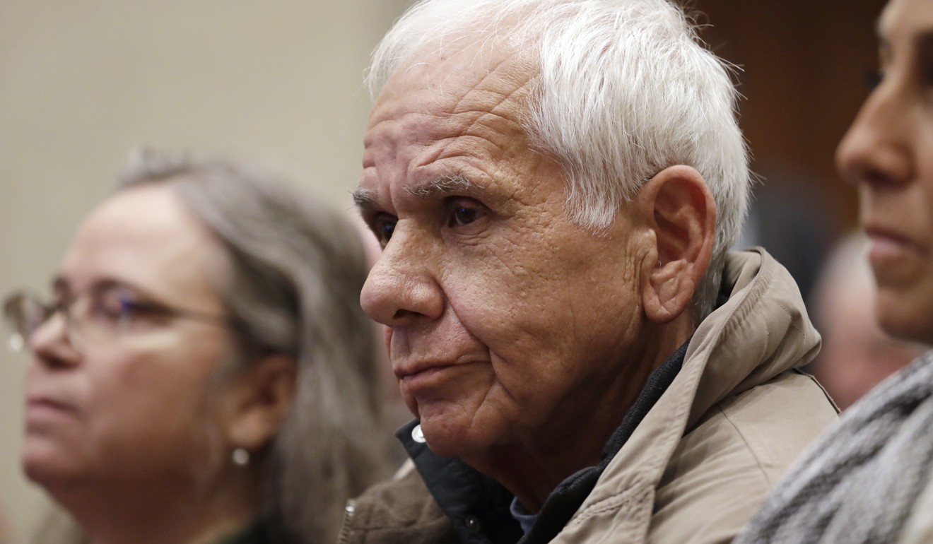 Wayne Johnson, the captain of the Makah Tribe whaling crew from a 1999 hunt, looks on during a federal court hearing into whether his small American Indian tribe can once again hunt whales. Photo: AP