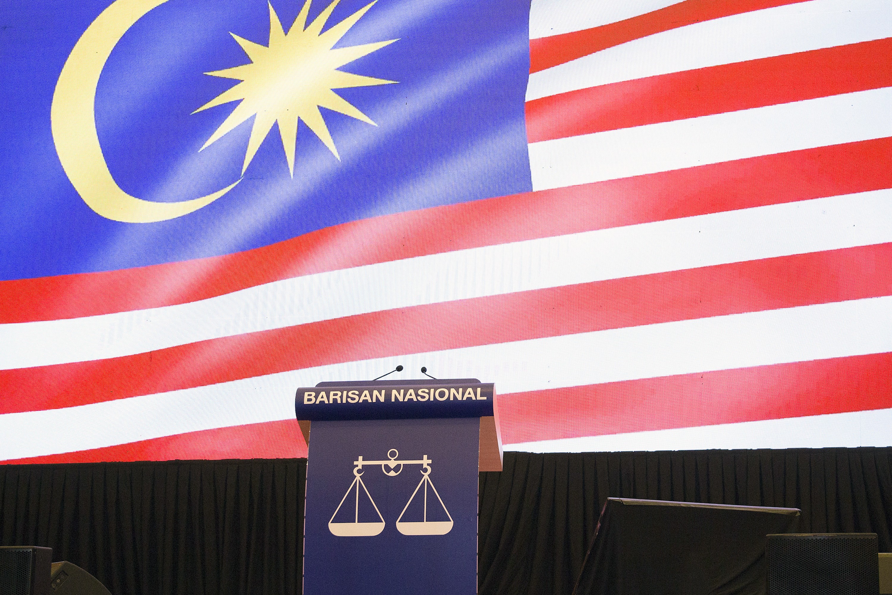 The recently ousted Barisan Nasional coalition is tipped to win in Tanjung Piai. Photo: Bloomberg