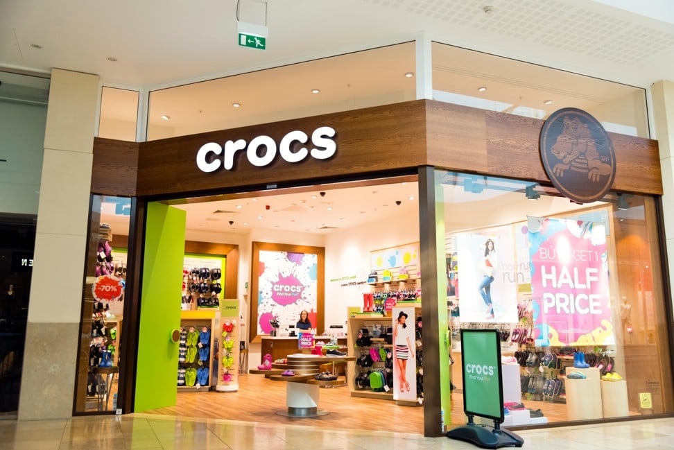 A Crocs store in the UK. Photo: Alamy
