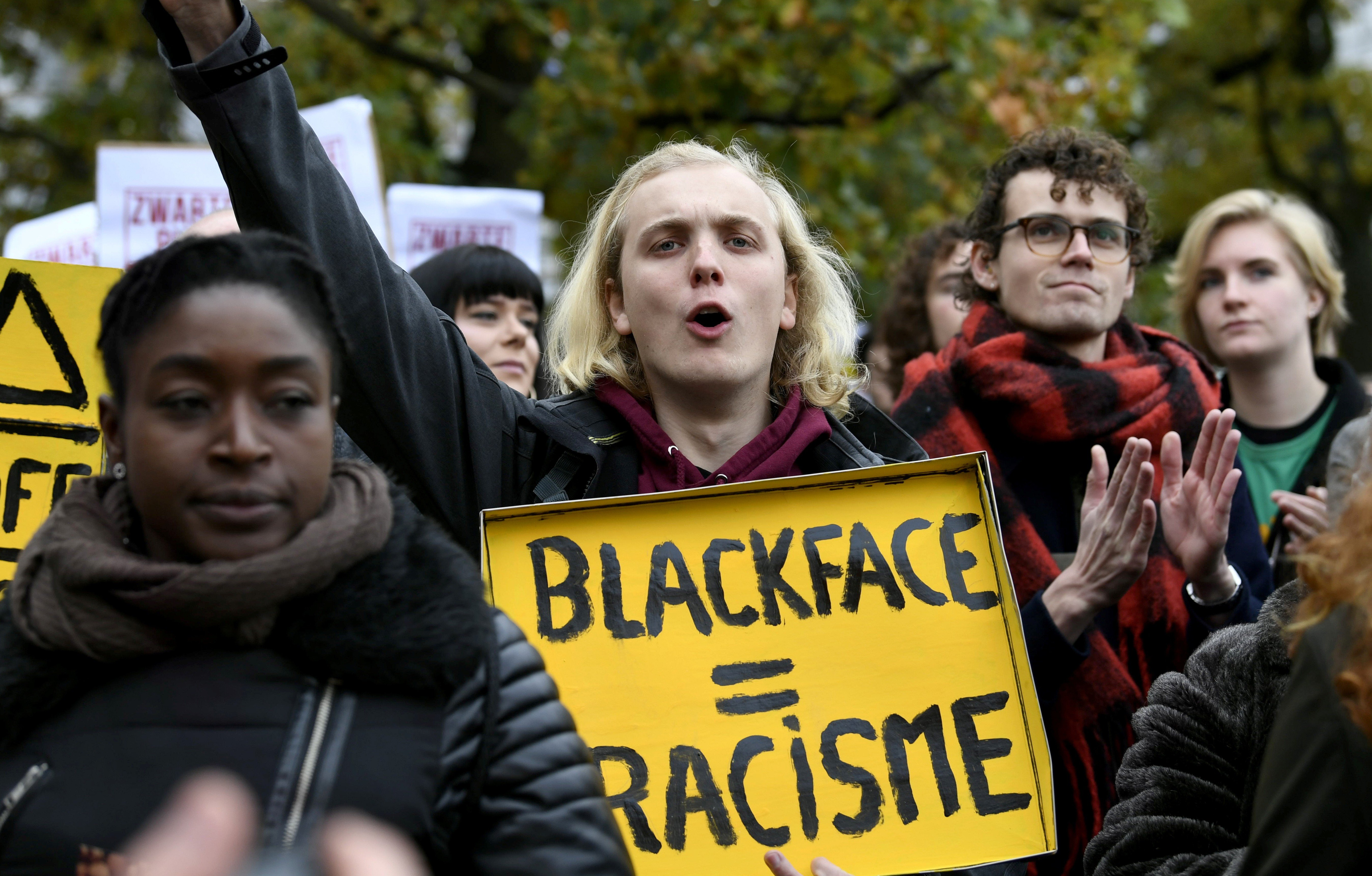 Dutch Activists Protest Blackface Christmas Character Black Pete South China Morning Post