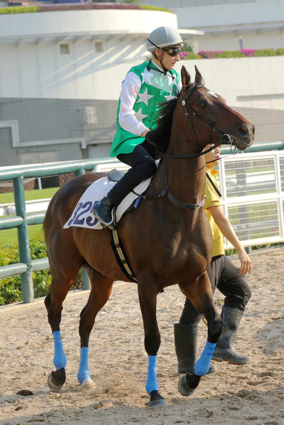 Pakistan Star trials under Blake Shinn at Sha Tin.