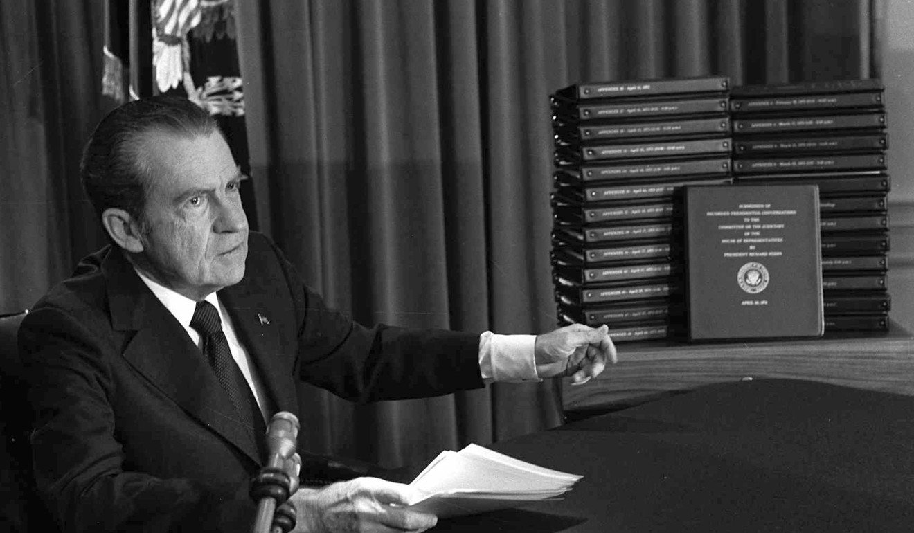 Richard Nixon was the only US president who to have resigned from office. Photo: AP