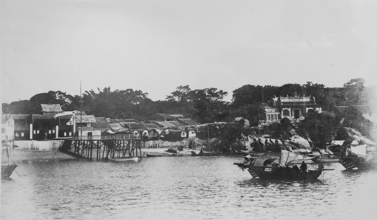 Junks moored off Cheung Chau, in 1898. Photo: Hong Kong Public Records