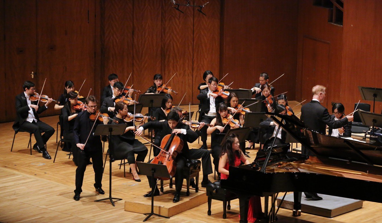 The Sitkovetsky Trio perform Beethoven’s Triple Concerto with the Hong Kong Sinfonietta. Photo: Hong Kong Sinfonietta