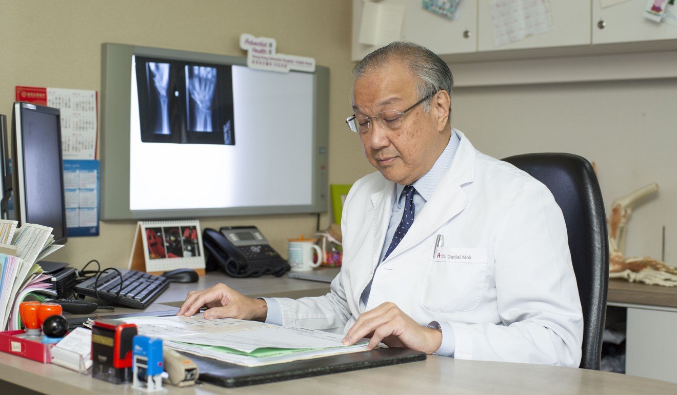 Orthopaedic surgeon Dr Daniel Mok, who has worked at Hong Kong Adventist Hospital – Stubbs Road since 2010. Photo: Frank Freeman