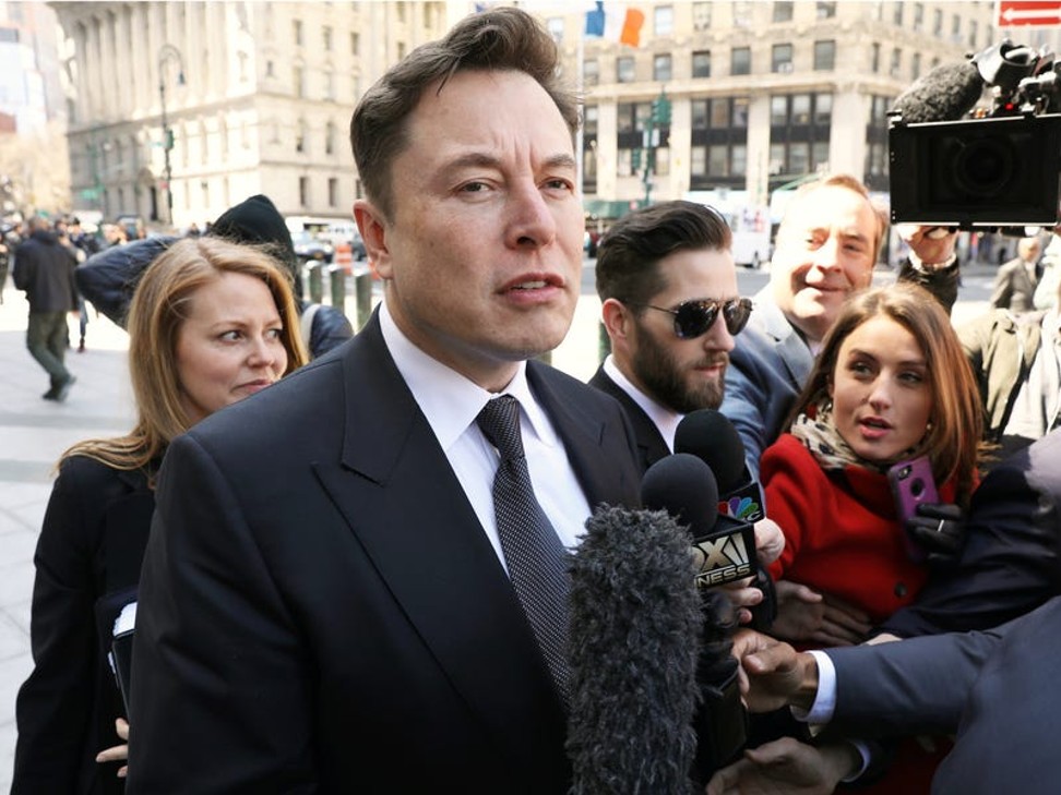 A month after the farting unicorn argument erupted on Twitter, Musk and Edwards came to a settlement. Photo: Reuters