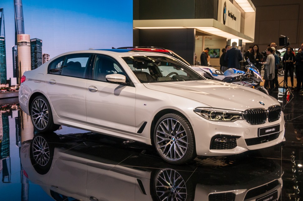 BMW 5 series LWB premiere at the 2017 Shanghai Auto Show (not Disha’s actual car)