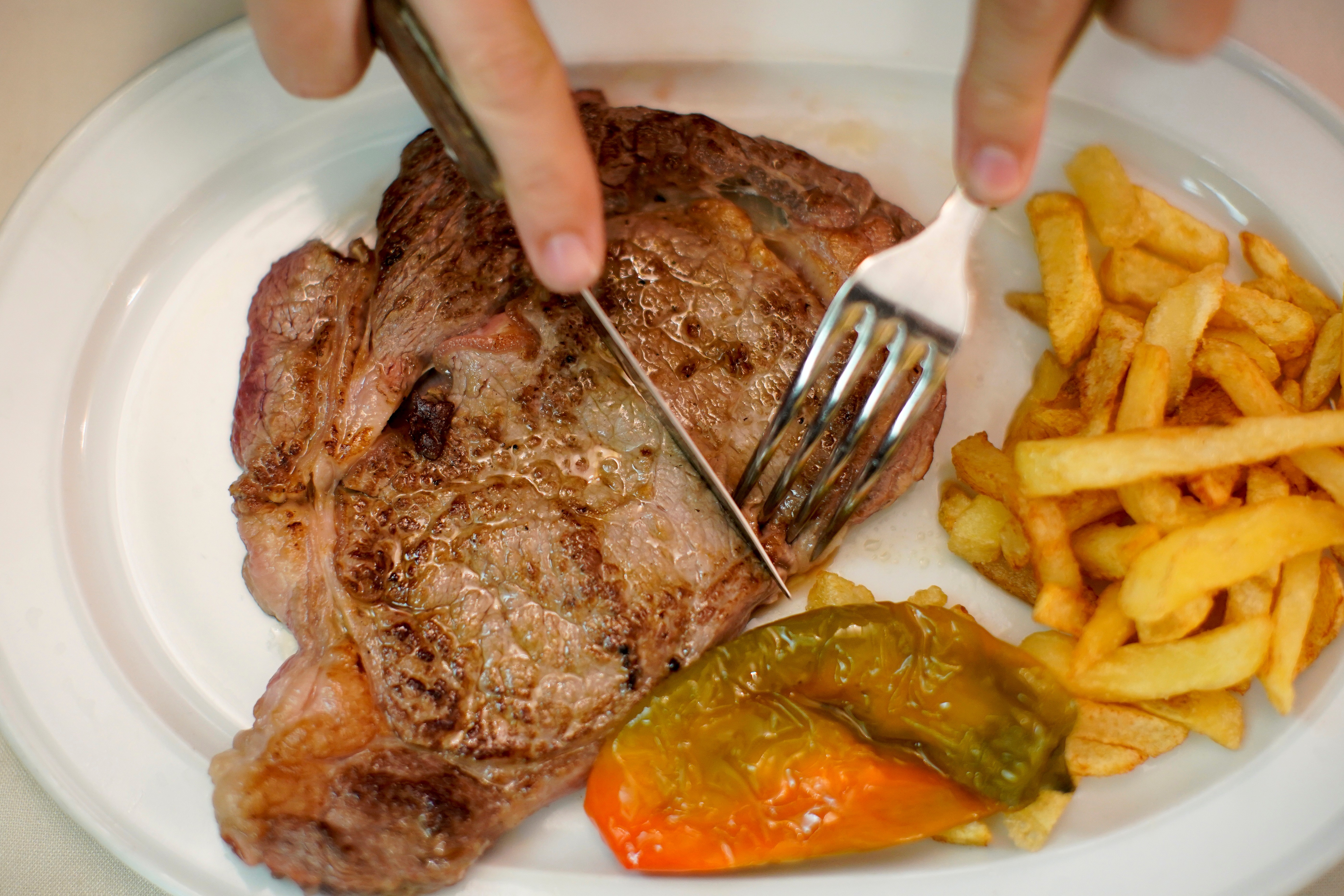 Eating meat, or not eating meat, can cause a heated debated as people’s diets have become as embedded in their world view as politics. Photo: Reuters