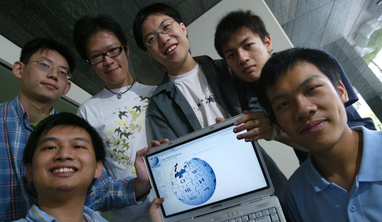 A gathering of an early set of Hong Kong Wikipedian writers. Photo: SCMP