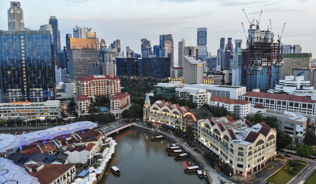 Clark Quay in Singapore, popular for its nightlife. Photo: SCMP
