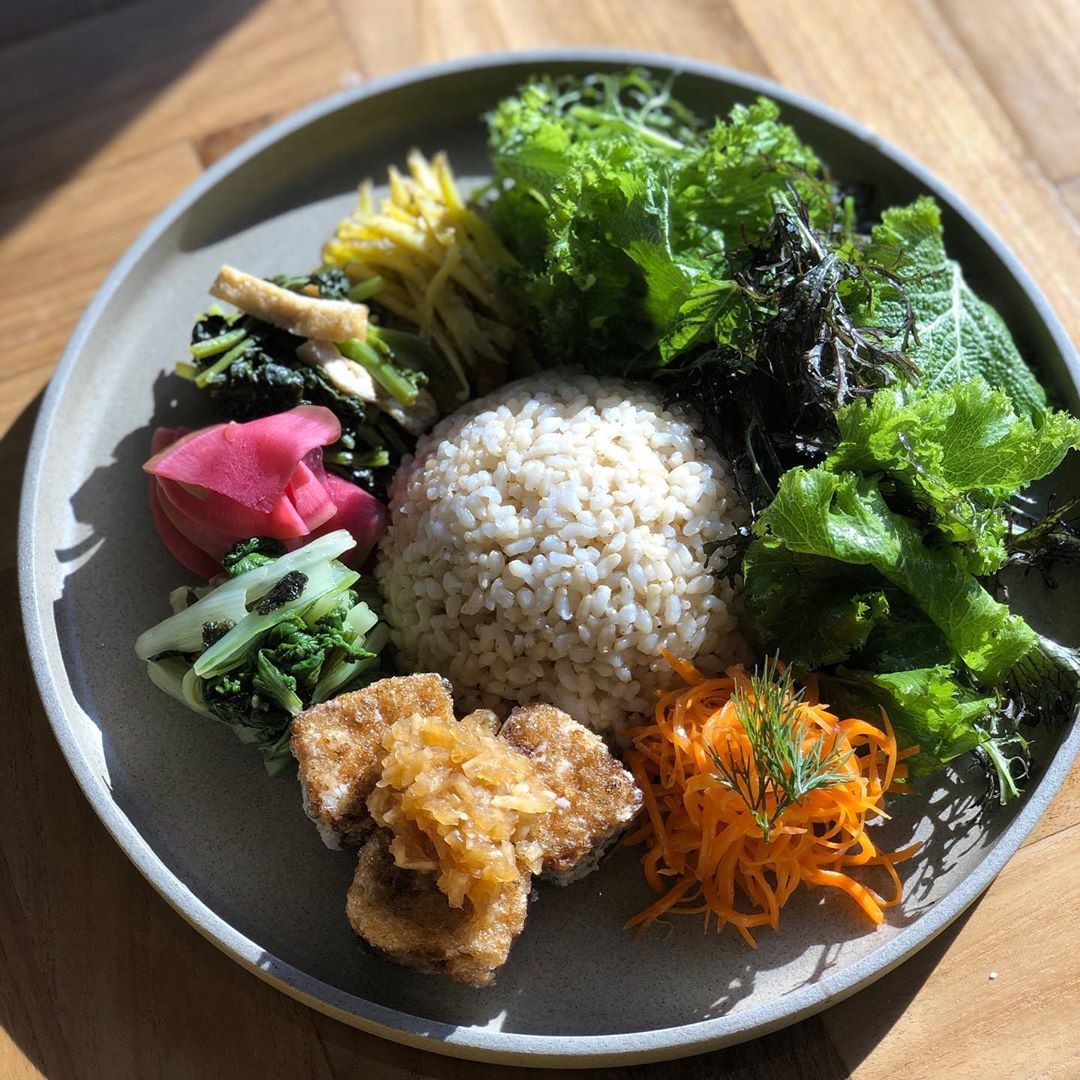 Plant-based versions of Karaage is available on Friday lunchtime at Yukari’s pop-up restaurant inside the chic record shop and bar Suppage. Photo: Instagram