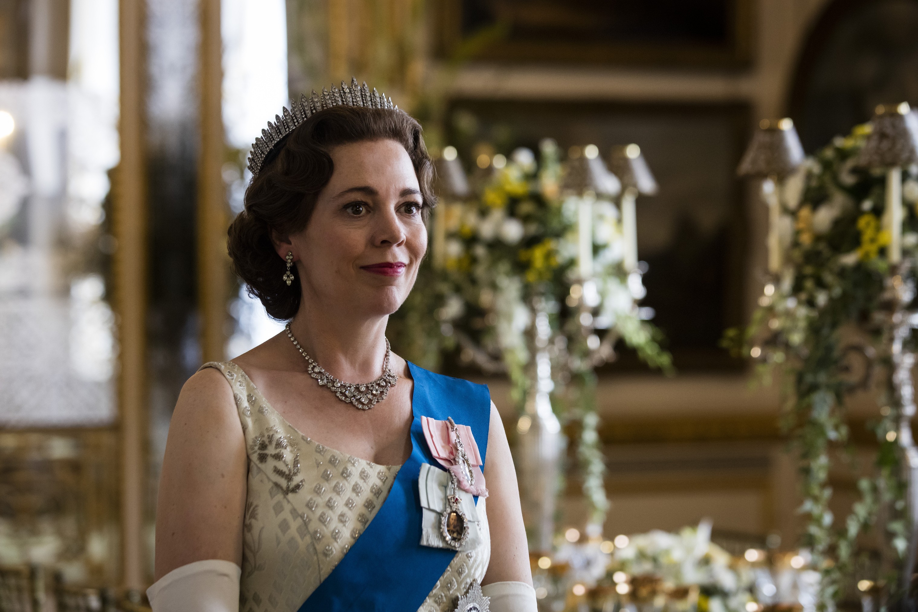 Olivia Colman portrays Queen Elizabeth in a scene from the third season of Netflix drama The Crown. Photo: AP