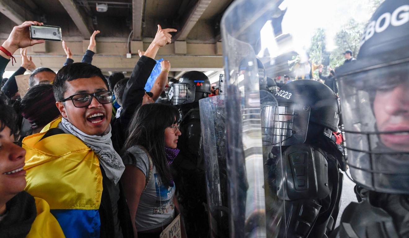 Colombia follows Latin American wave of rage with nationwide strike and ...