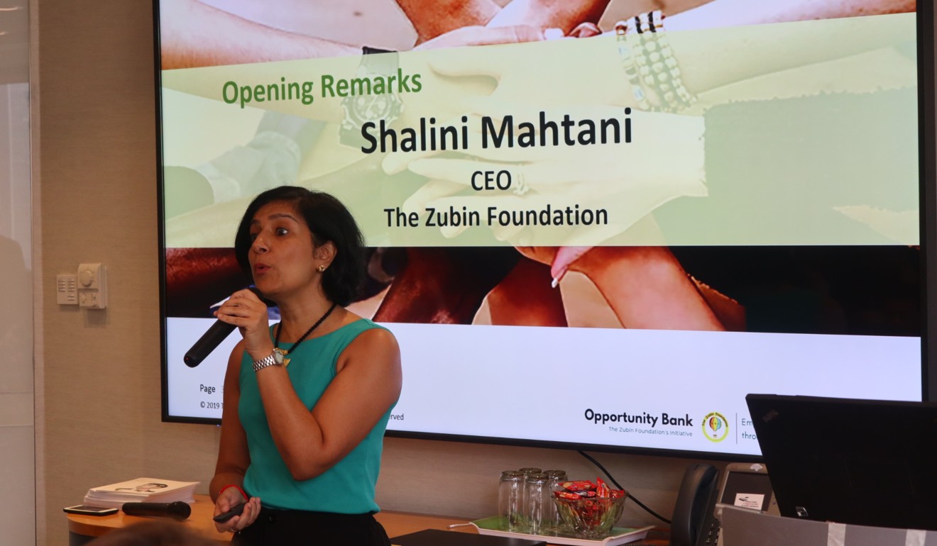 Shalini Mahtani said scholarships can make a difference to people from ethnic minorities. Photo: Kathleen Magramo