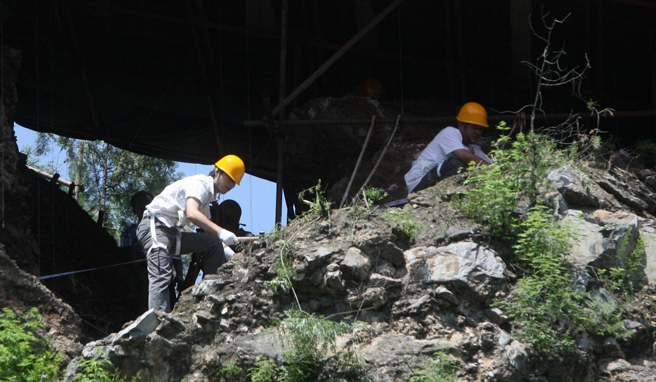 The caves of Zhoukoudian on the outskirts of Beijing are still a treasure trove for archaeologists. Photo: AFP
