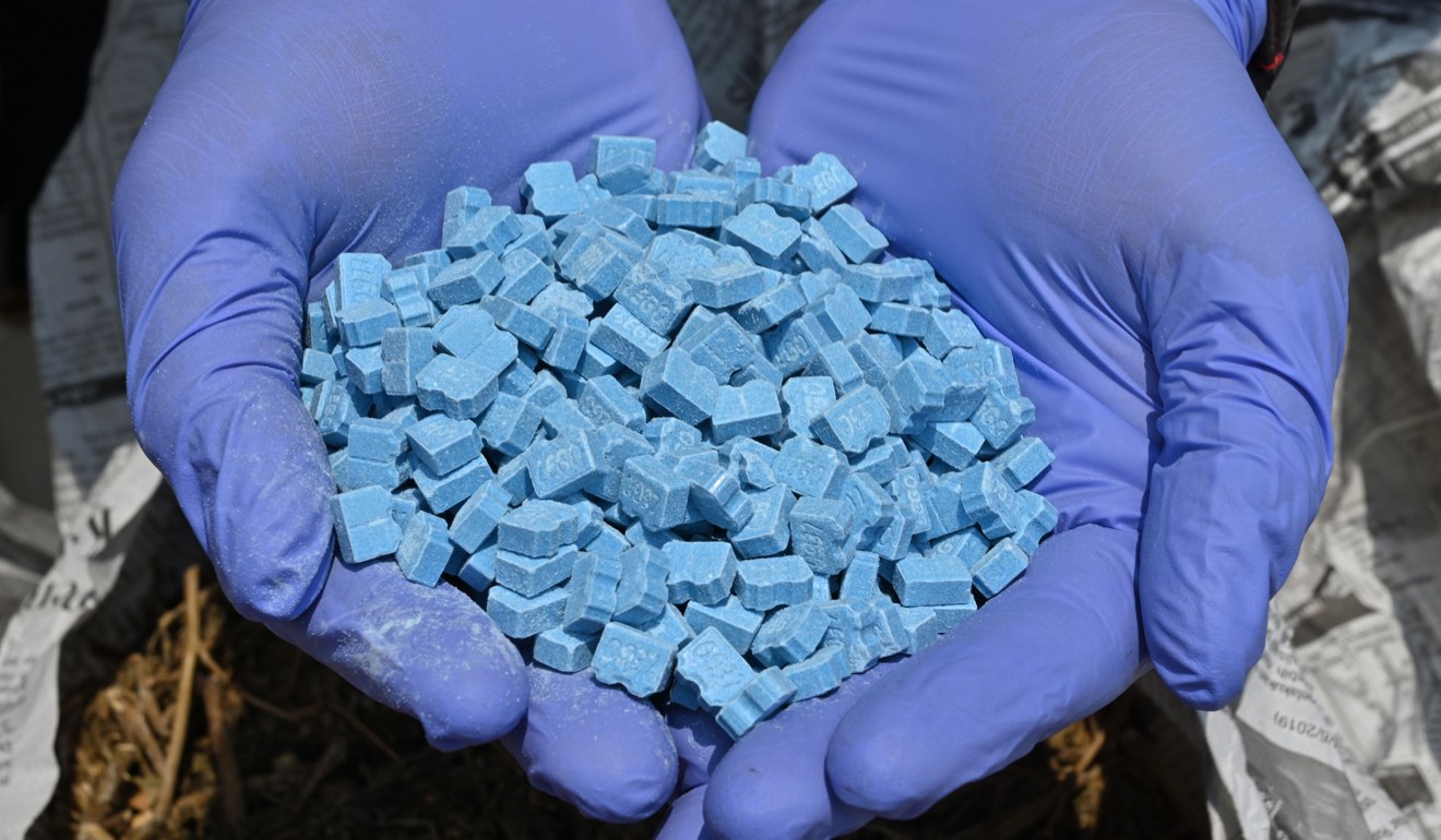 Authorities seized 389 grams of methamphetamine (not shown) during the search. Photo: AFP