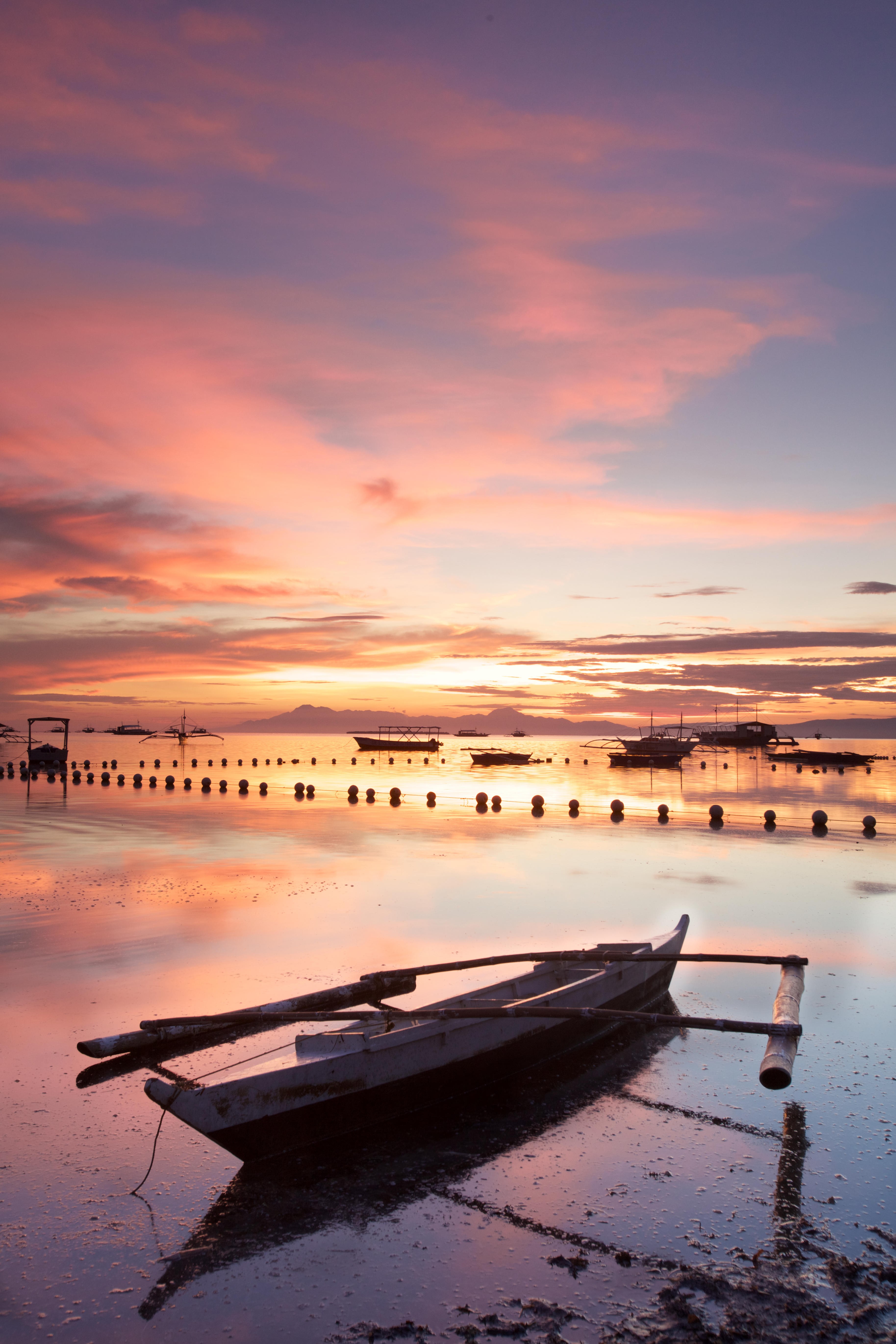 Sunset on Panglao, Bohol. Photo: Alamy