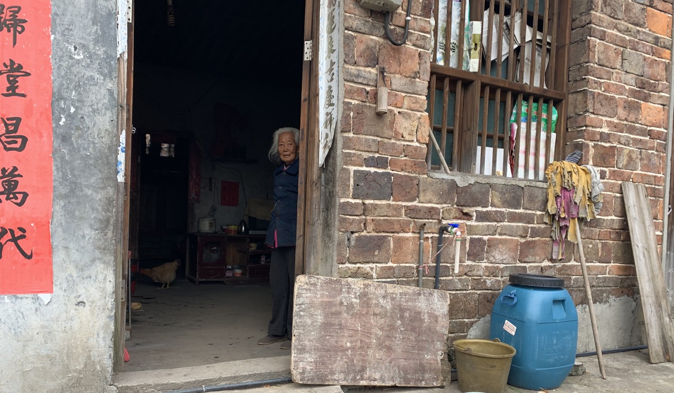 Only 20 elderly residents remain in Liantang, but there are hopes the green initiative will lure some of the younger generation to return. Photo: Thomas Yau