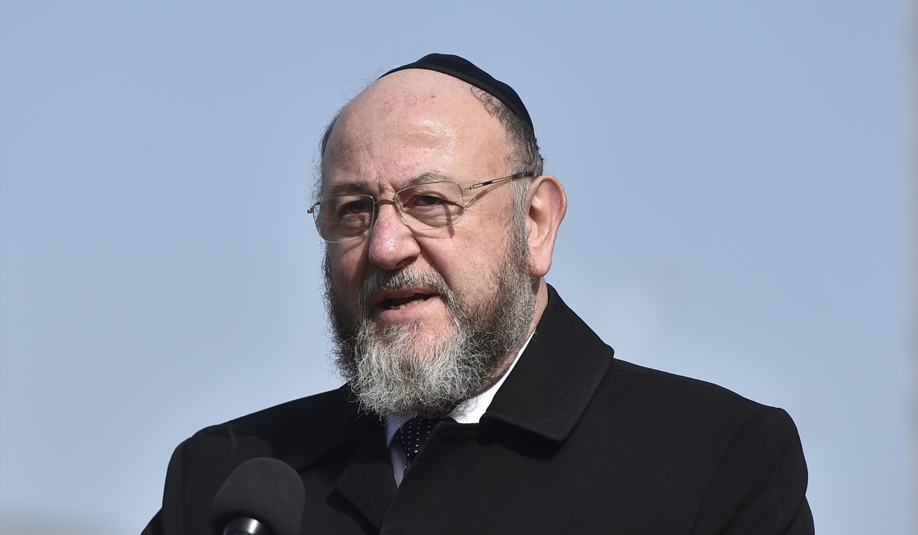 Chief Rabbi Ephraim Mirvis. Photo: EPA