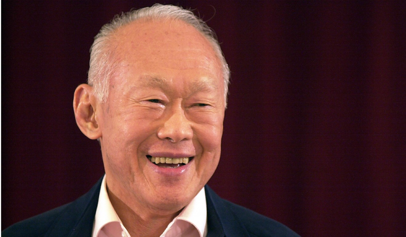 Lee Kuan Yew, the first prime minister of Singapore. Photo: AFP
