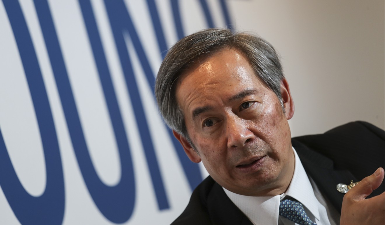Clement Chen says a global search has started for a new president. Photo: Nora Tam