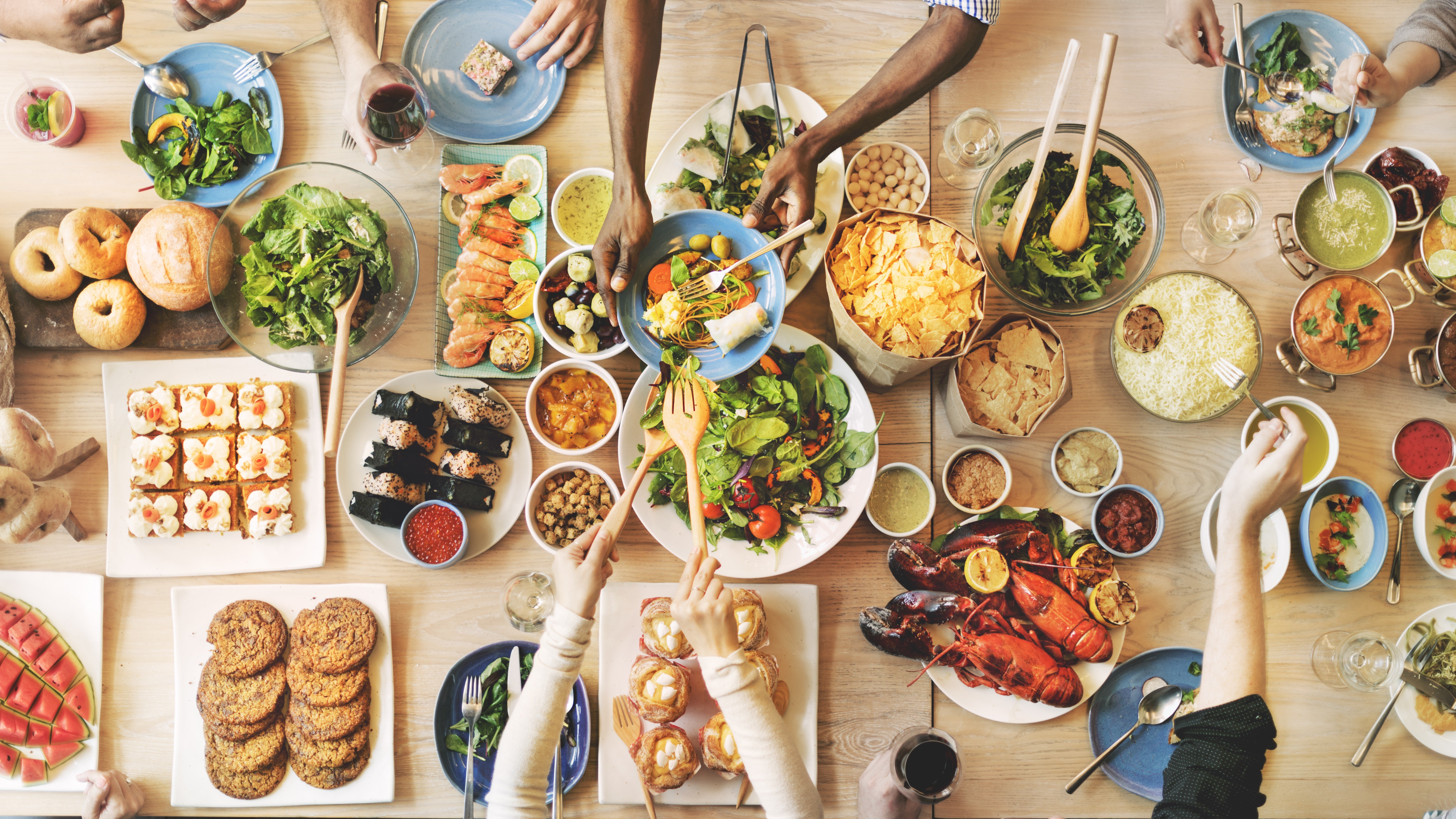 Potluck dinners make life easier for the host - if you follow these rules!
