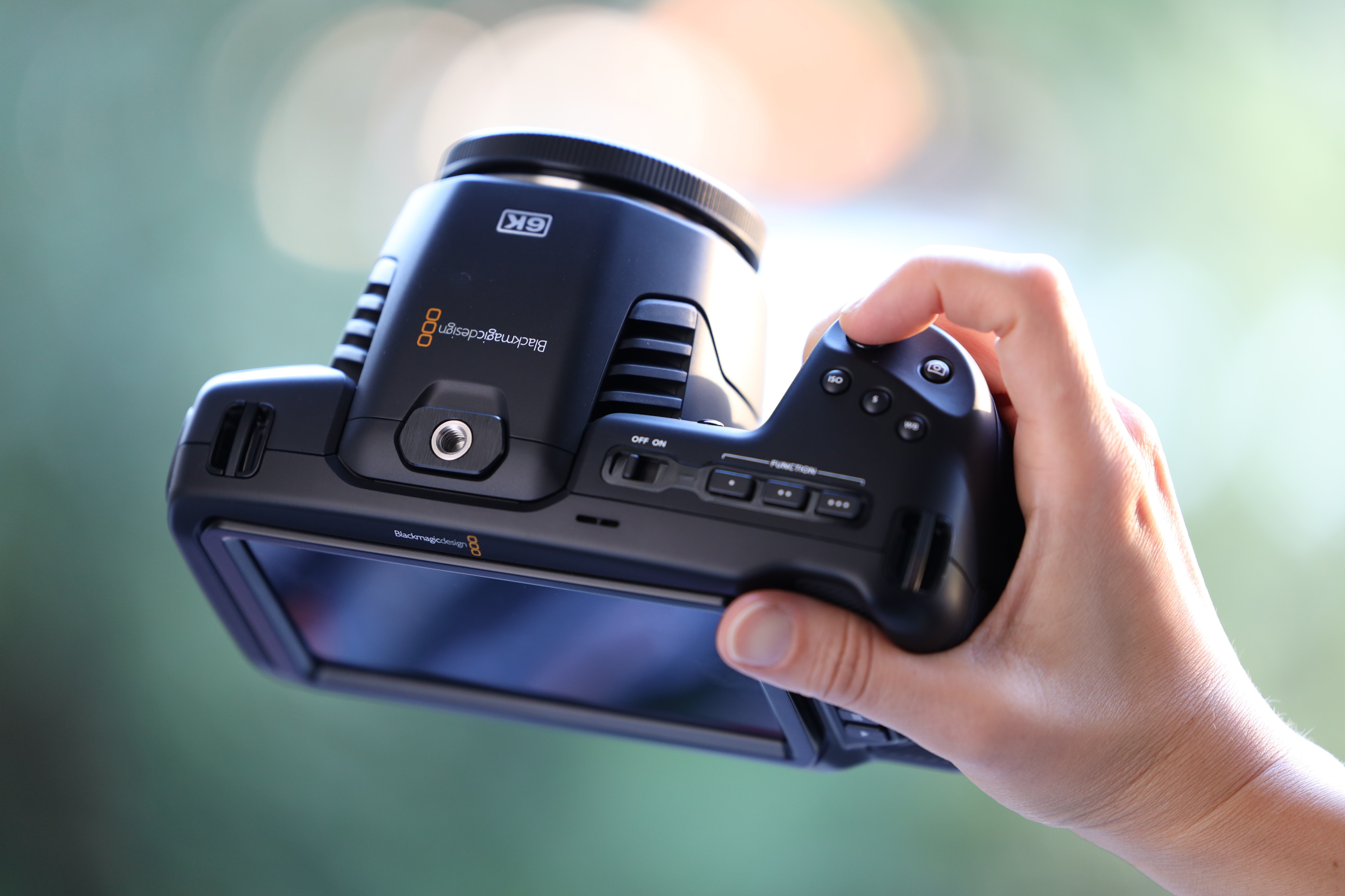 With raw 6K footage for all filmmakers at an entry-level price, the creative possibilities are clearer with the handheld Blackmagic Pocket Cinema Camera 6K. Photo: Derek Ting