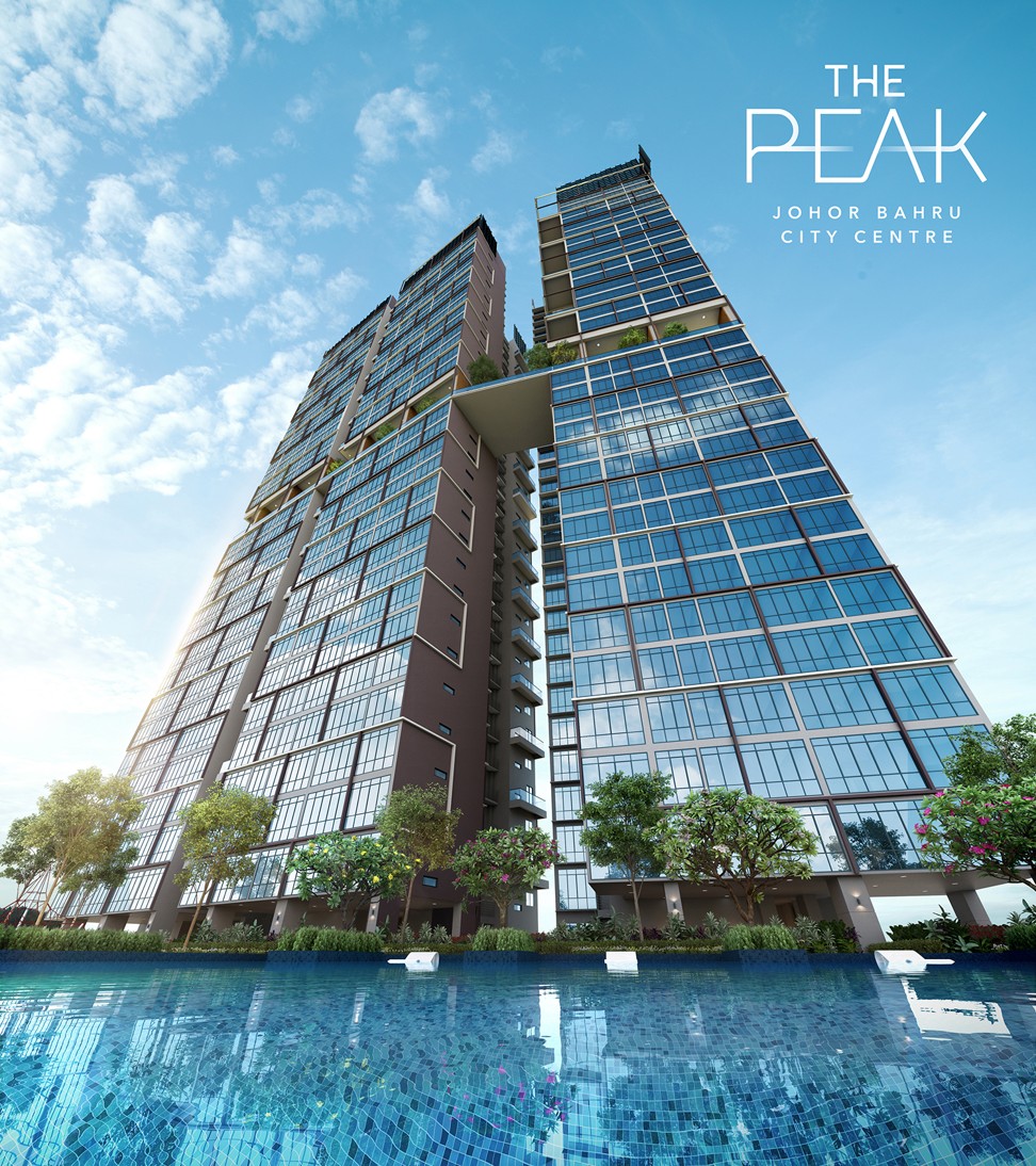 The Peak, a premium low-density development of two 39-storey interconnected towers spread over 5.5 acres.