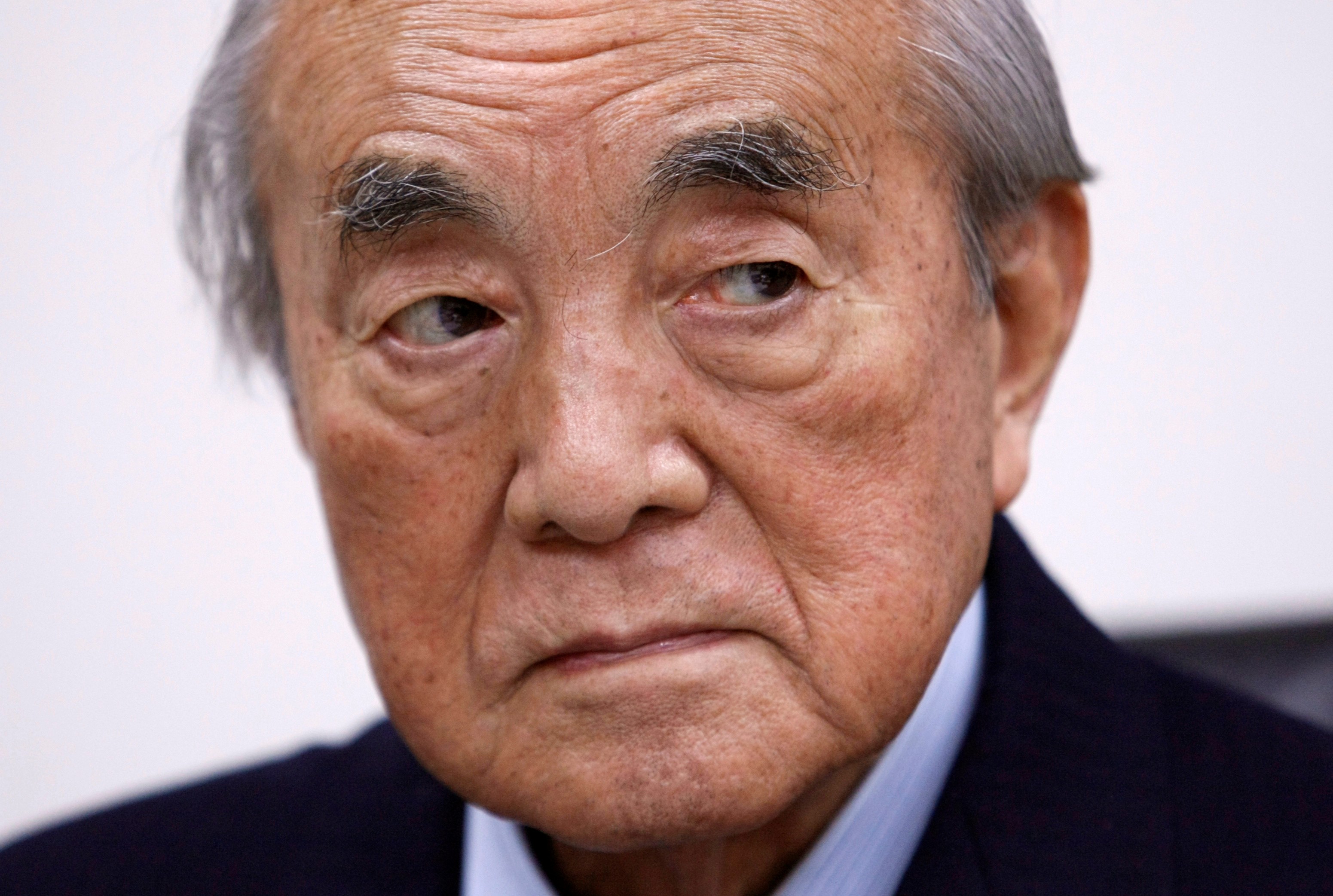 Former Japanese prime minister Yasuhiro Nakasone, who has died aged 101, is seen here in an interview in 2010. Photo: Reuters