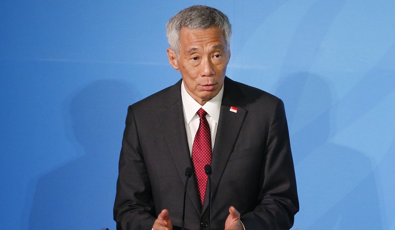 Blogger Alex Tan’s Facebook page regularly writes scathing posts about Prime Minister Lee Hsien Loong (pictured) and his ruling People’s Action Party. Photo: AP