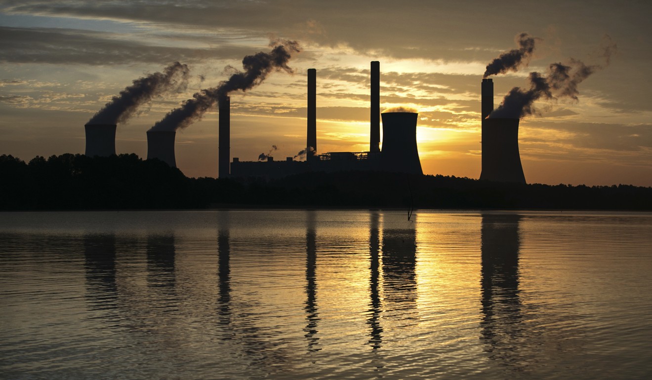 A coal-fired power plant in the United States. Photo: AP