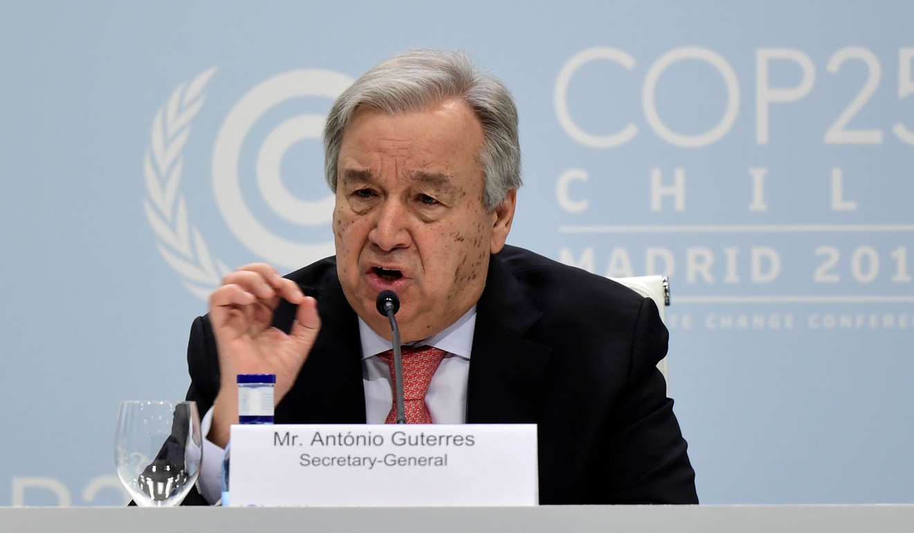 United Nations Secretary General Antonio Guterres. Photo: AFP