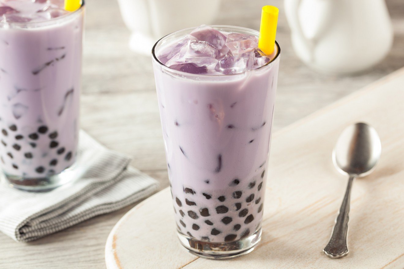 Taro is not only an ideal and cheap carb, but also a popular bubble tea flavour. Photo: Shutterstock