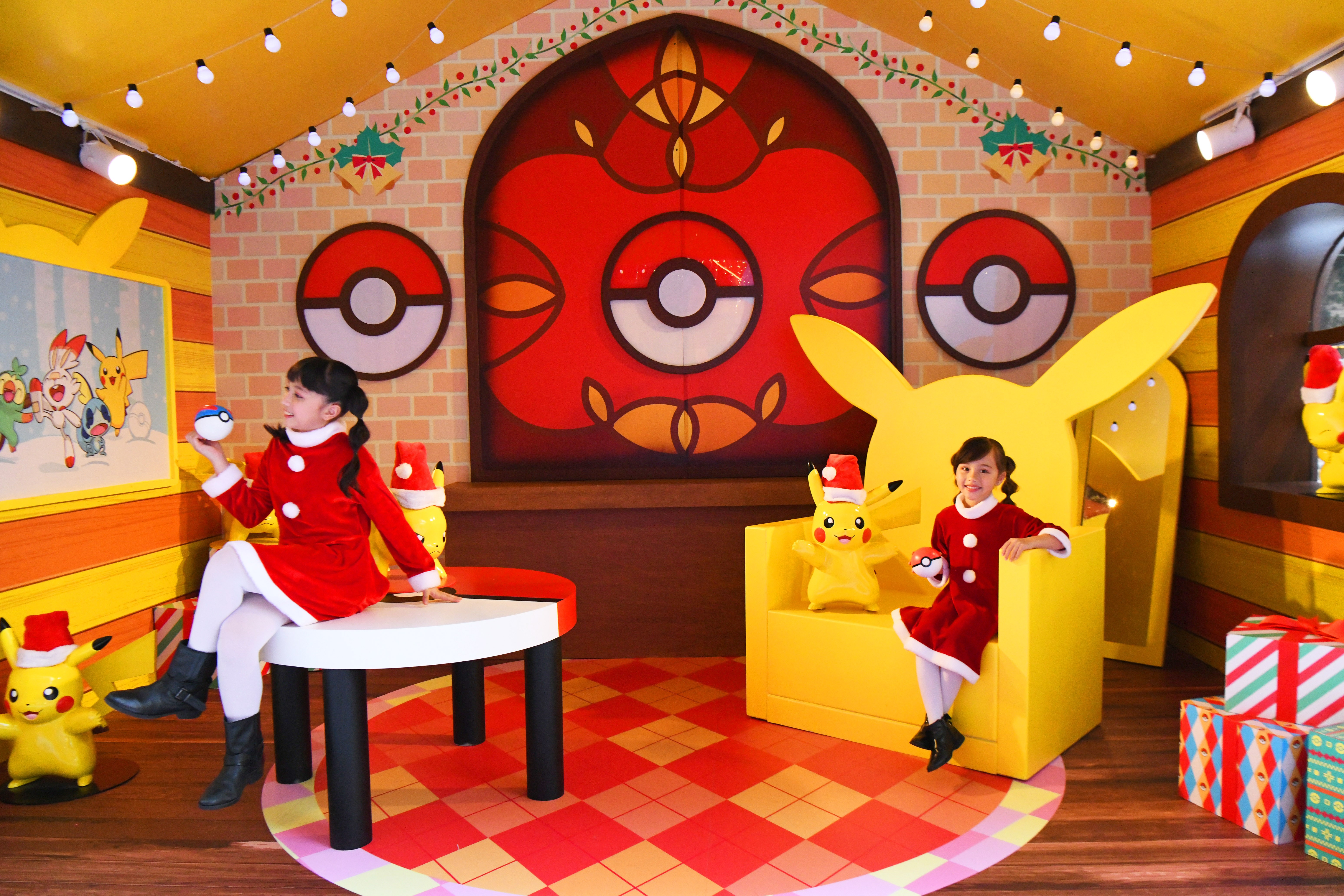 Japanese anime Pokémon is the focus of this year’s Christmas installation at Time Square, Causeway Bay.
