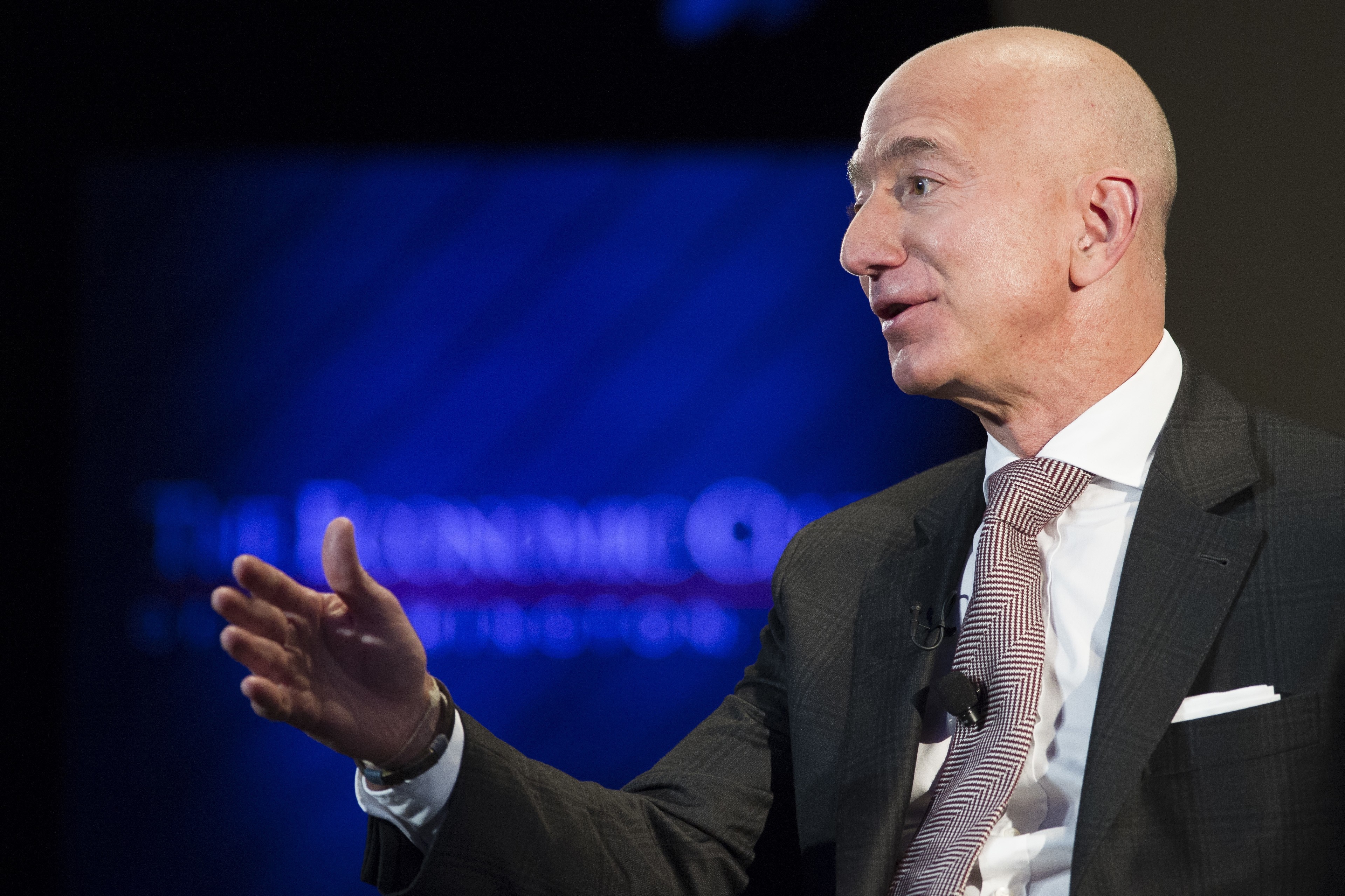Jeff Bezos, Amazon founder and CEO, has led Amazon to become a global leader in delivery and movie streaming services. Photo: AP