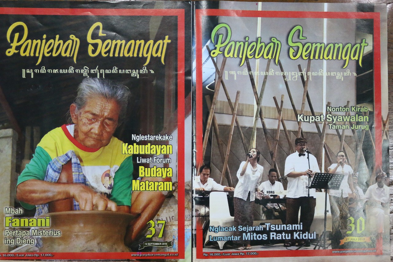 Panjebar Semangat, published in Surabaya, is the oldest Javanese-language magazine in Indonesia. Photo: Handout