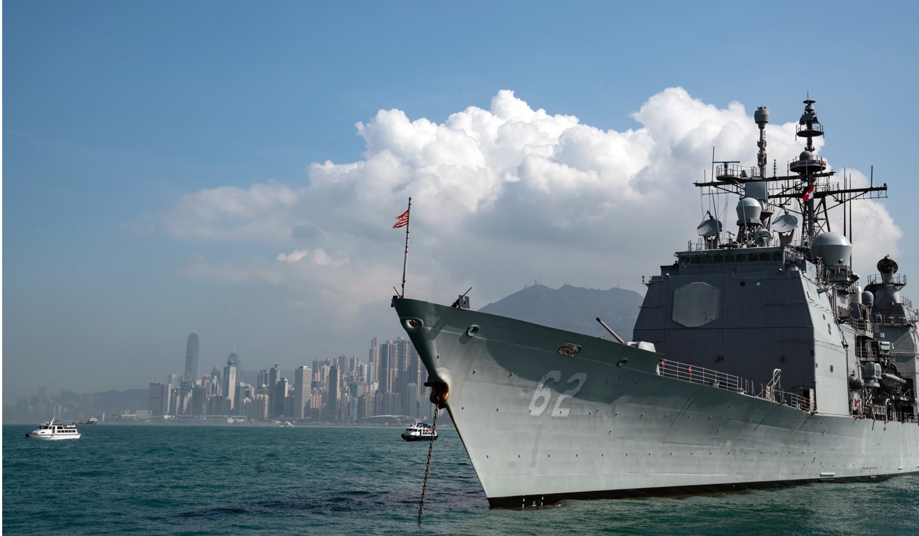 Beijing has banned US warships from visiting Hong Kong. Photo: Bloomberg