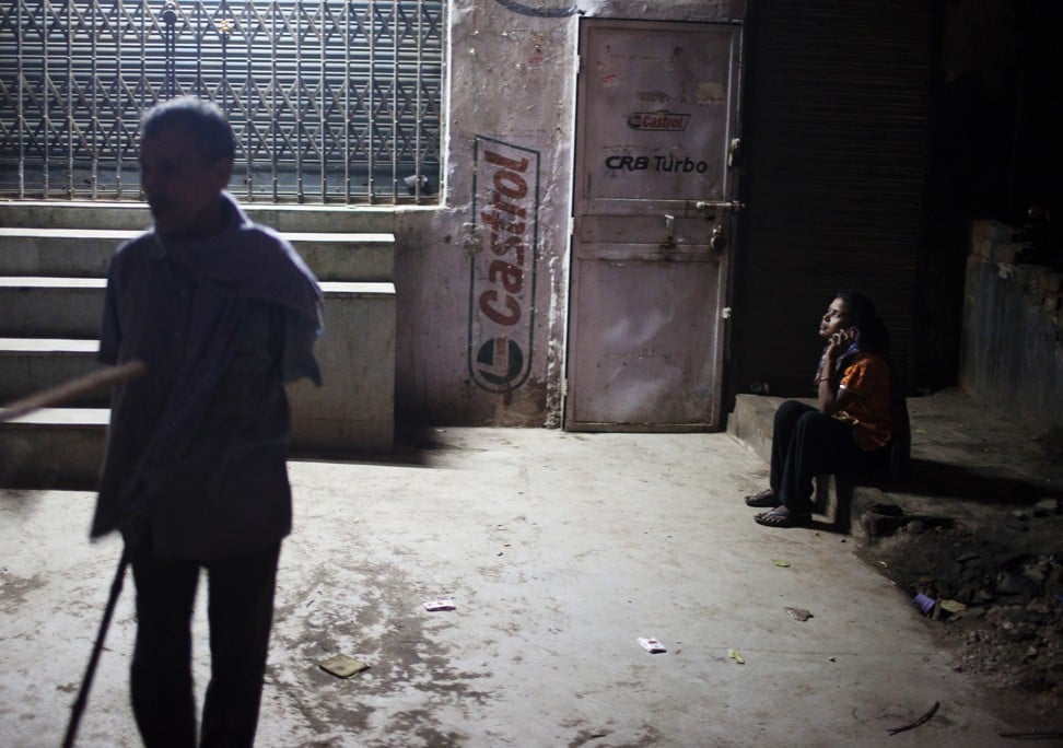 Indian sex worker in GB Road, New Delhi’s main red light district ...