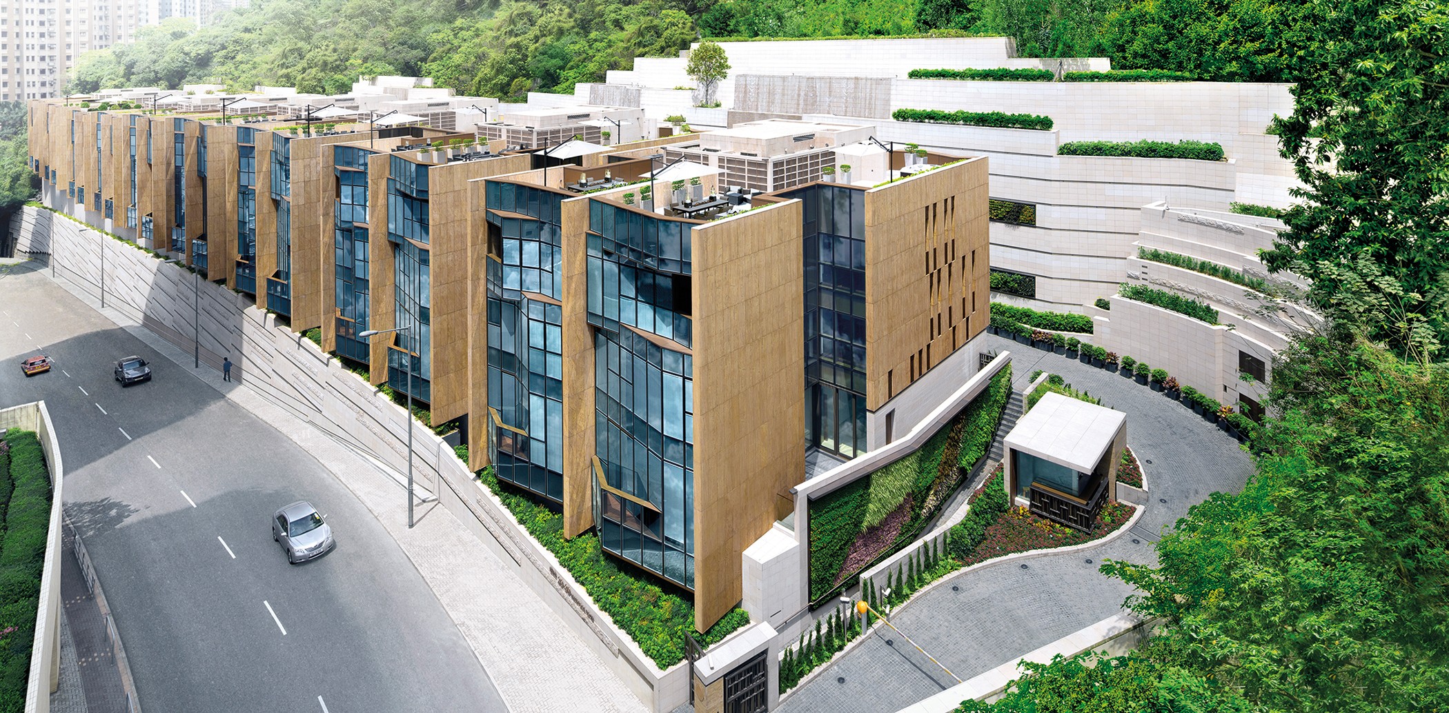 23-39 Blue Pool Road, by Hang Lung Properties, offers 18 semi-detached houses.
