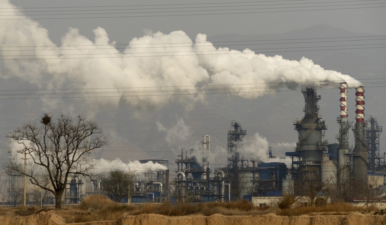 China is the world’s largest emitter of greenhouse gases. Photo: AP