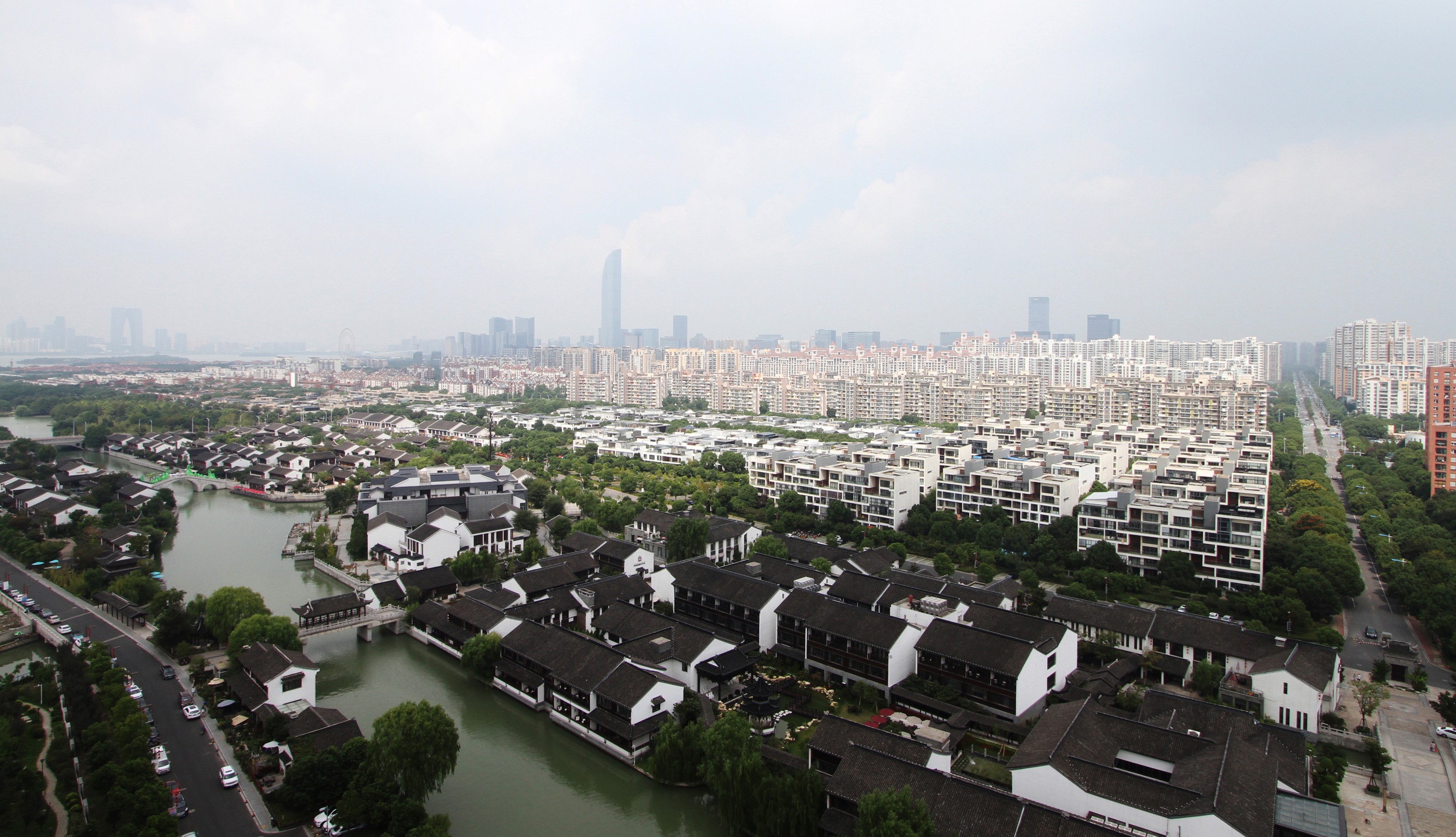 The China-Singapore Suzhou Industrial Park. Photo: Xinhua