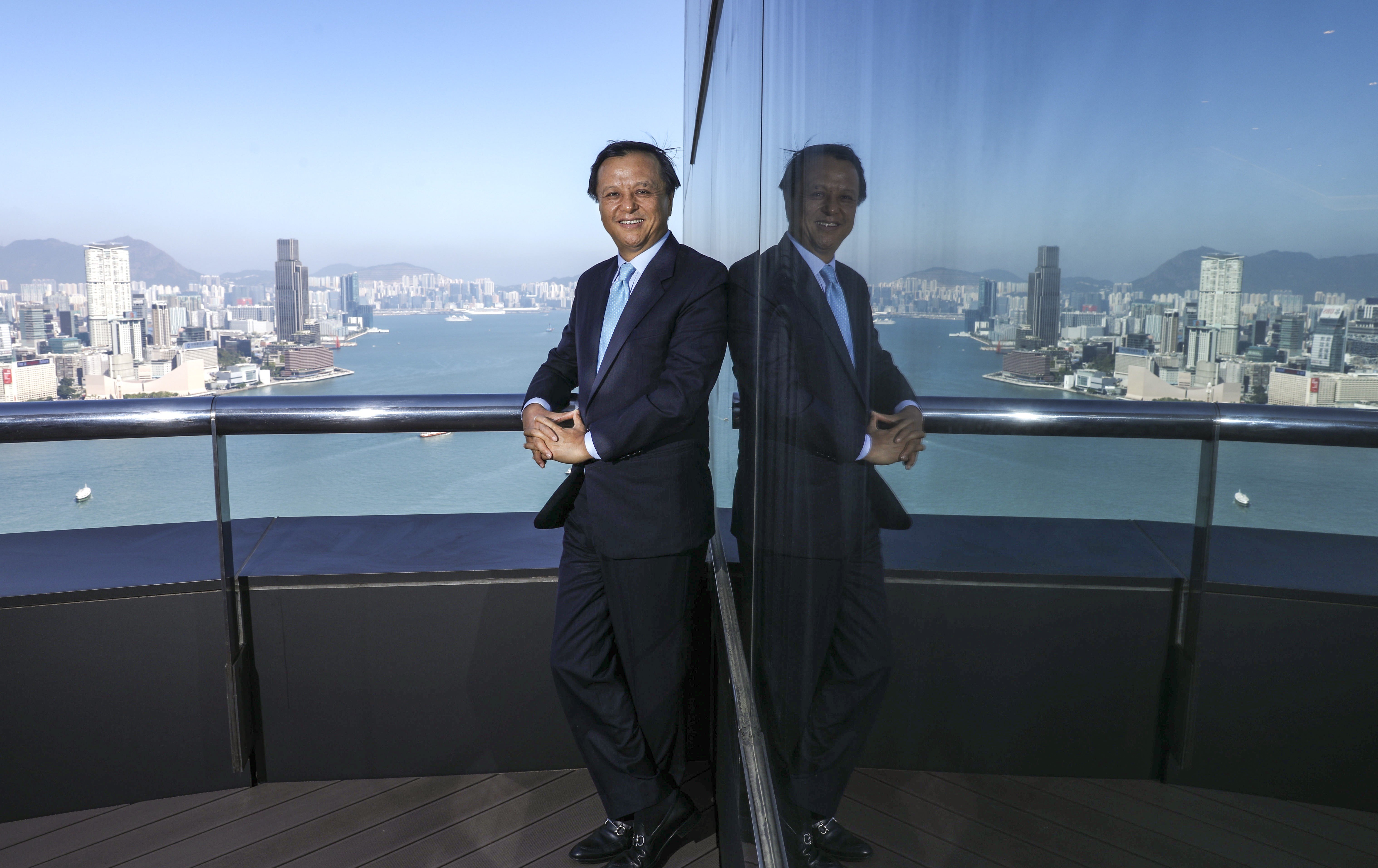 Charles Li Xiaojia, the chief executive of Hong Kong Exchanges and Clearing. Photo: Nora Tam