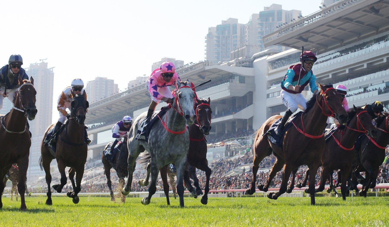 Beat The Clock sees off his rivals in the Hong Kong Sprint.