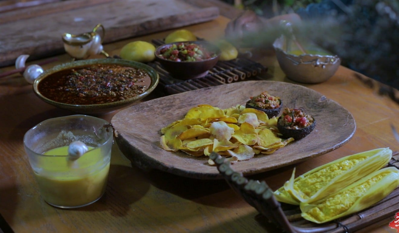 In her videos, Li prepares meals for her grandmother using basic ingredients. Photo: Li Ziqi