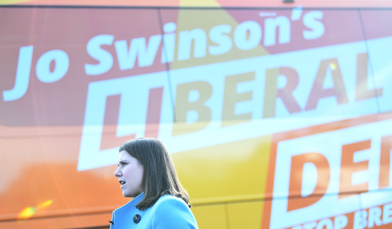 Liberal Democrat leader Jo Swinson. Photo: EPA