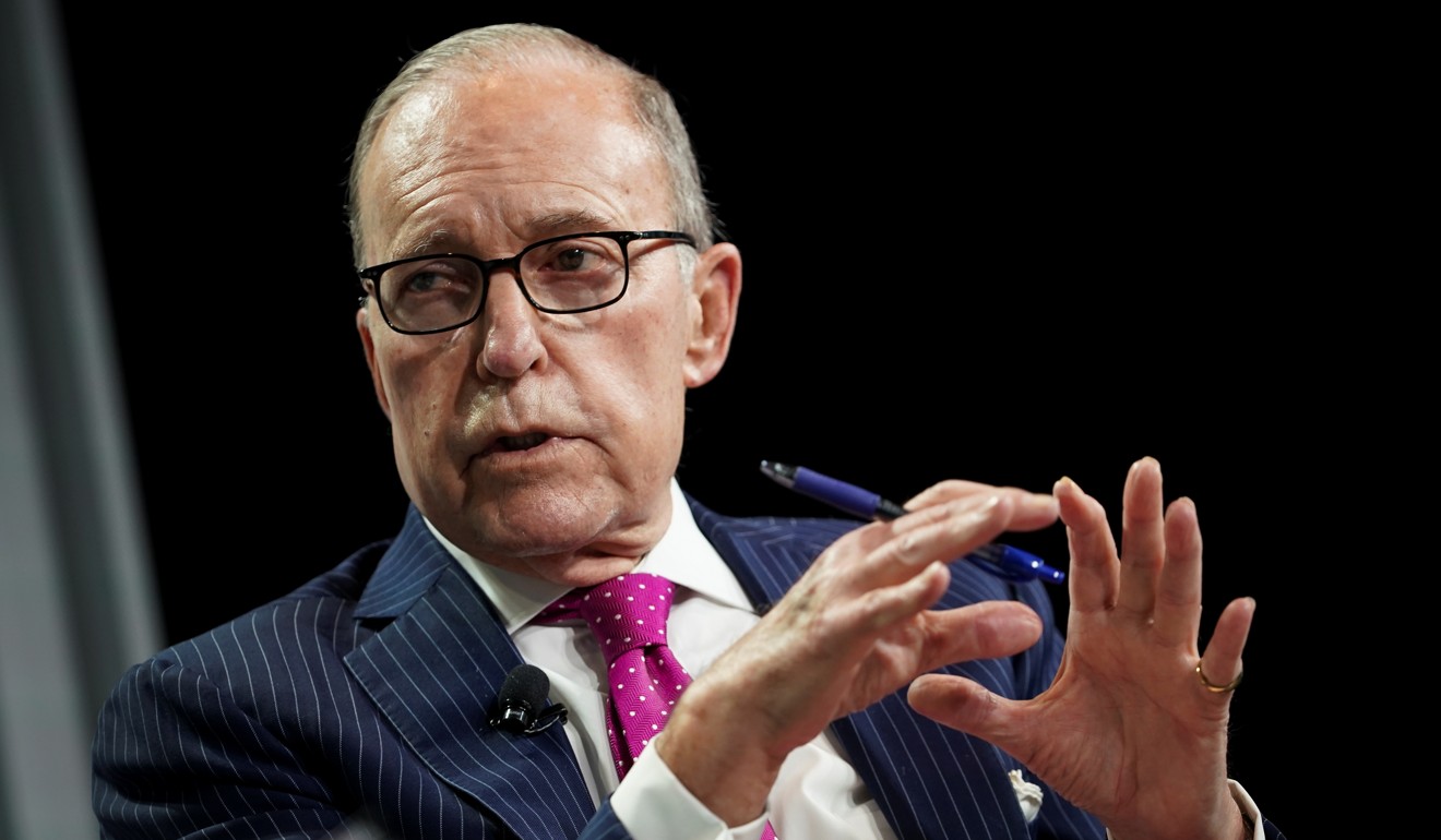 Top White House economic adviser Larry Kudlow said earlier this month that Trump liked where the trade talks were going, and that a deal was “close”. Photo: Reuters