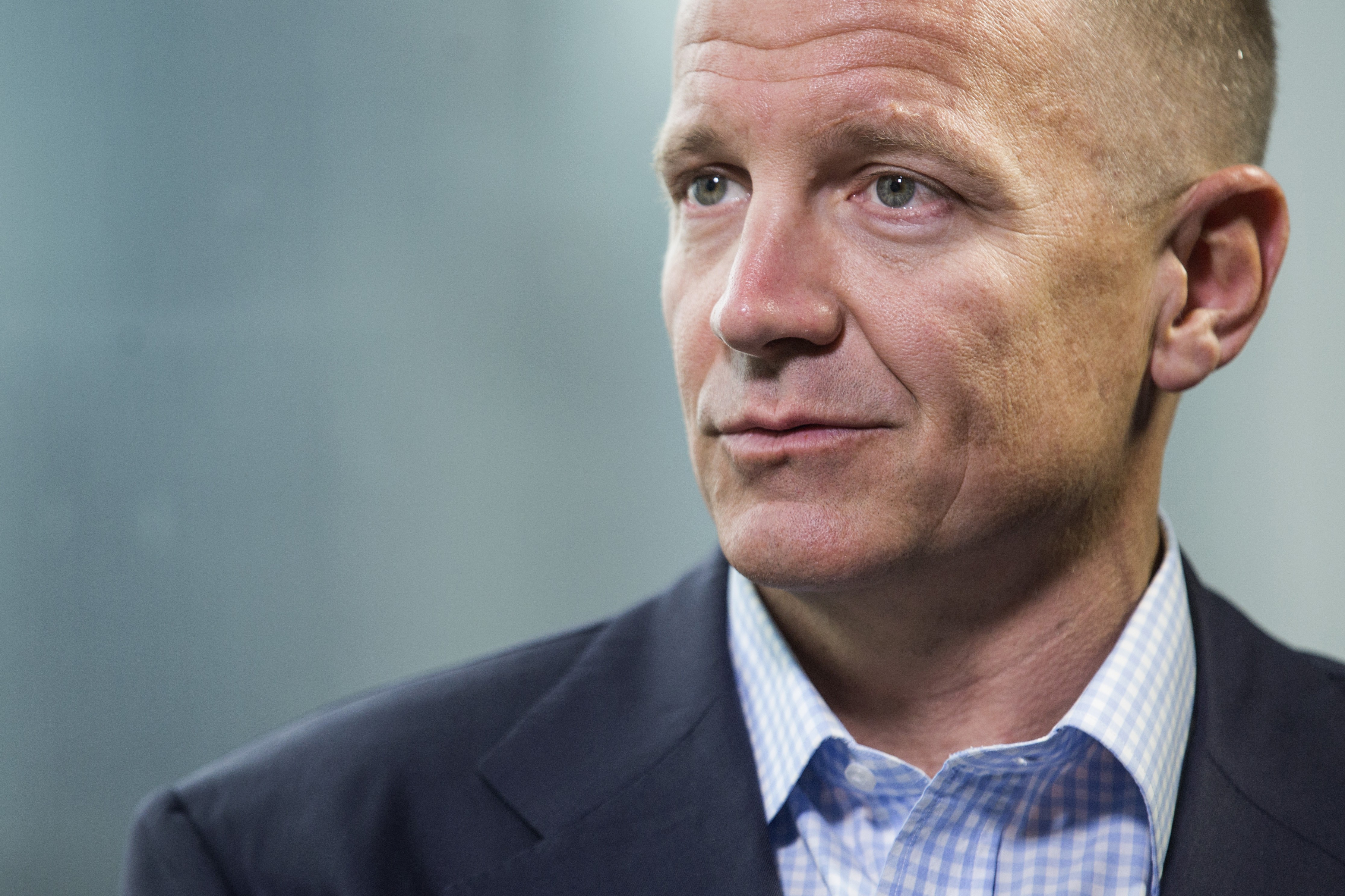 Blackwater founder Erik Prince at an interview in Hong Kong in March 2017. Photo: Bloomberg/Justin Chin