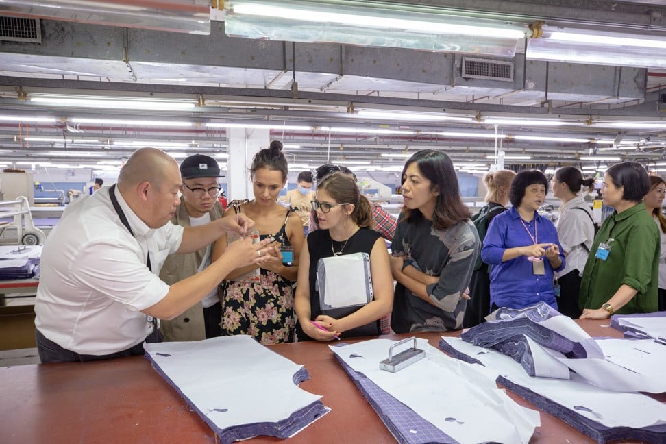 Designers at a TAL Apparel factory in Dongguan, China. Photo: Redress